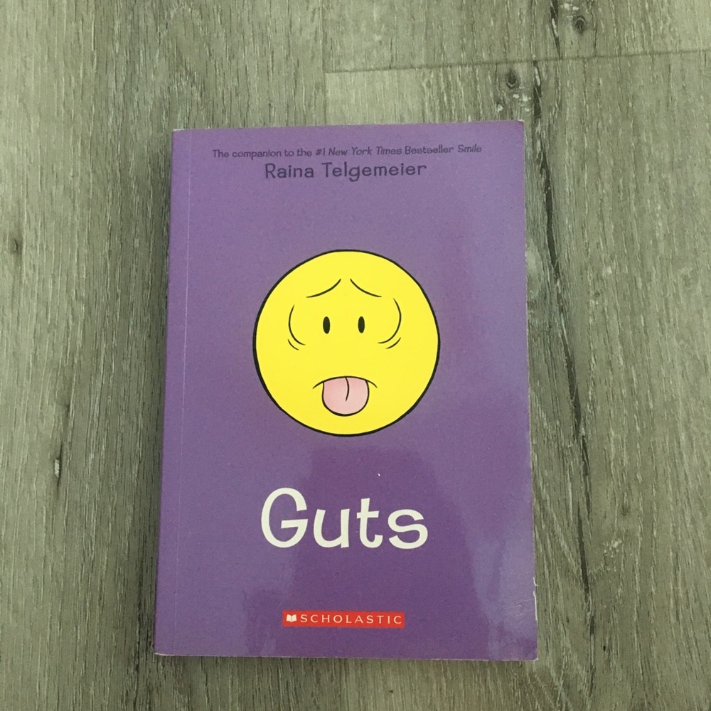 Guts book-Raina telgemeier